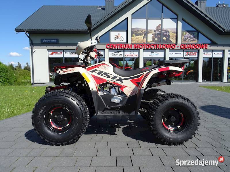 QUAD ASIX HUNTER 125 8 11 PIASKOWOCZERWONY QUAD Głogoczów