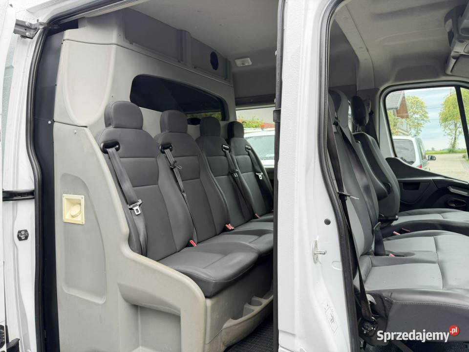 Renault Master średniak 7 osobowy brygadówka Warszawa