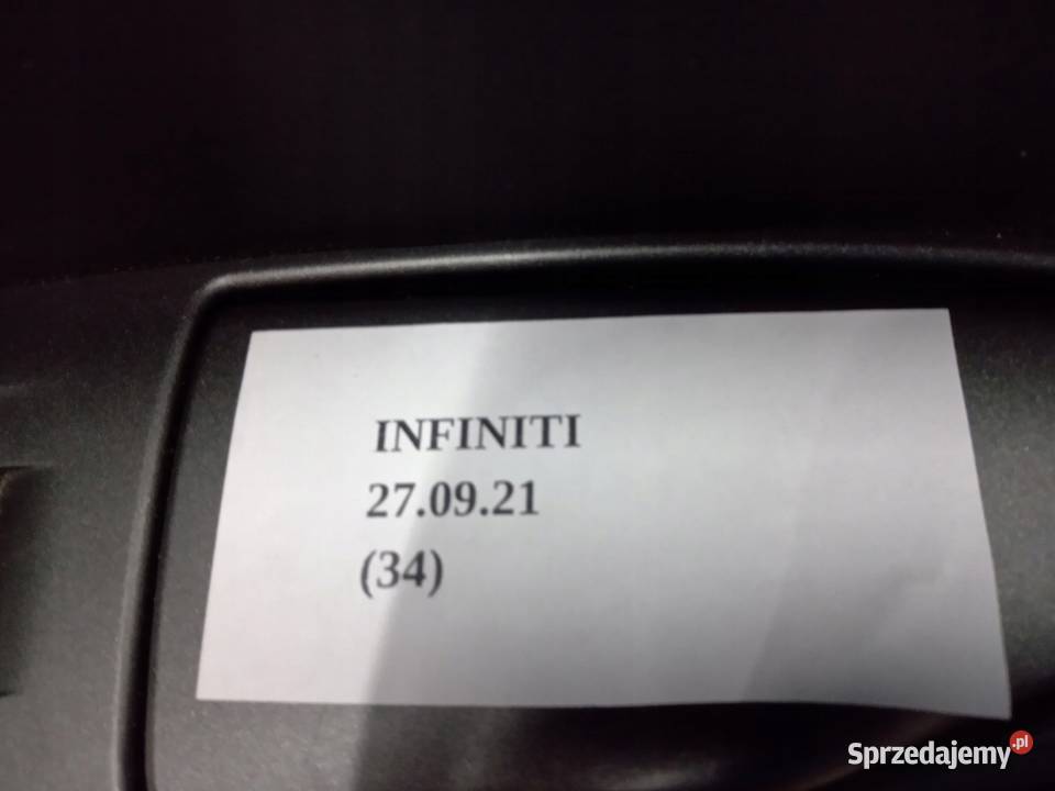 BOCZEK DRZWI LEWY TYŁ INFINITI Q70 M30 M35 M37 Wyposażenie wnętrza wielkopolskie Nowy Tomyśl