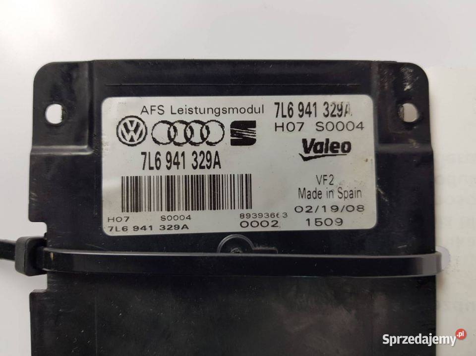 PRZETWORNICA 7L6341329A MODUŁ SKRĘTU VW PHAETON osobowe Pozostałe Lipno