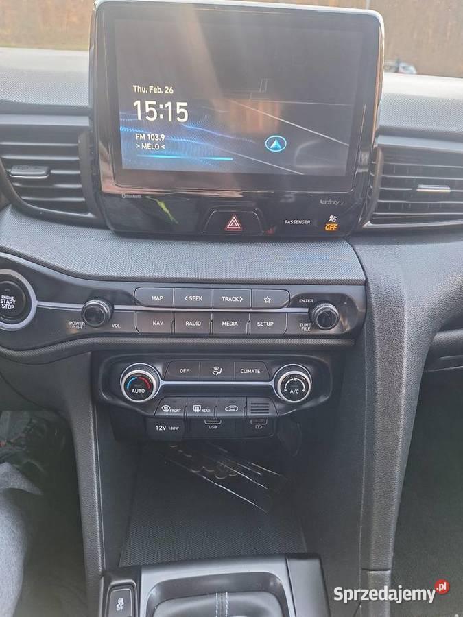 Hyunday Veloster N 2022r 20T 275 33 przebiegu nieuszkodzony