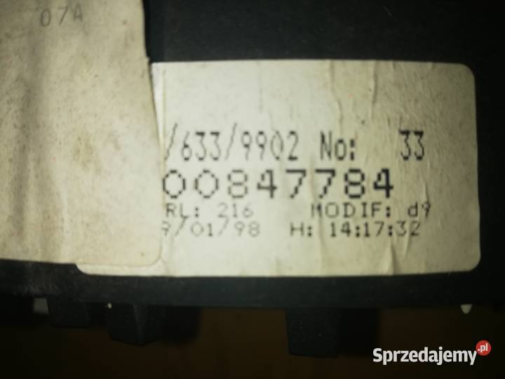 licznik zegary Renault MeganeScenic 1 r9699 Piotrków Trybunalski