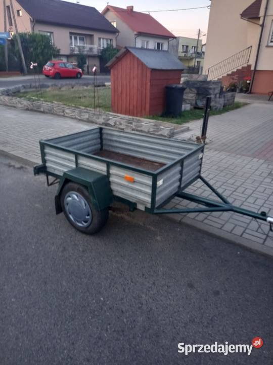 Przyczepka samochodowa lekka Konin