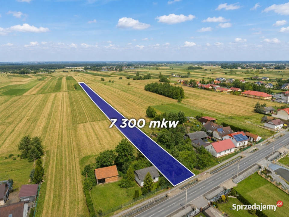 Działka BudRolna w Zabierzów Bocheński Sprzedaż sprzedam