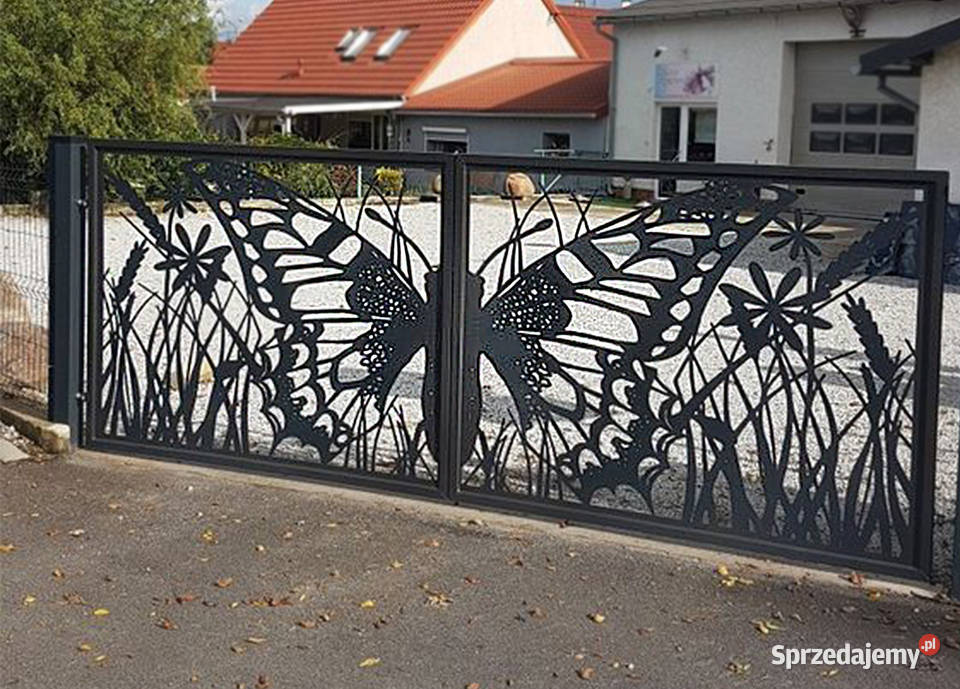 Ogrodzenie kompletne na wymiar metal