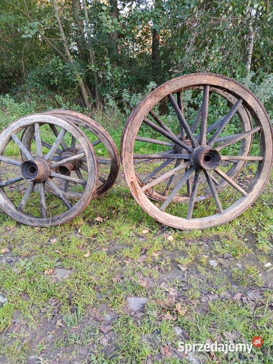 Koła wozu konnego podkarpackie Dulcza Wielka sprzedam