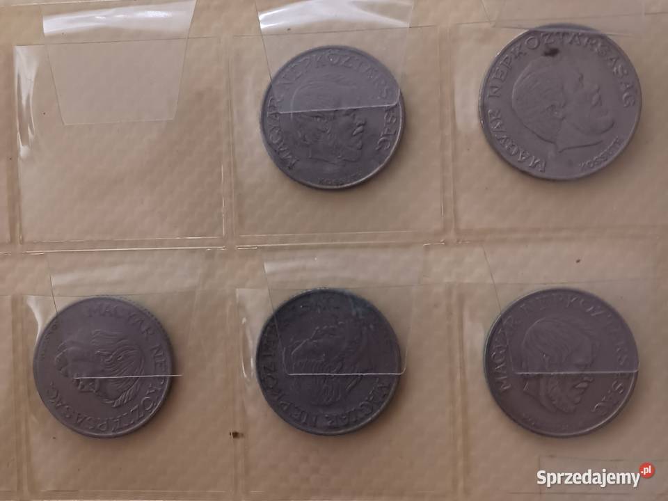 5 Forintów Węgry różne roczniki wielkopolskie Konin