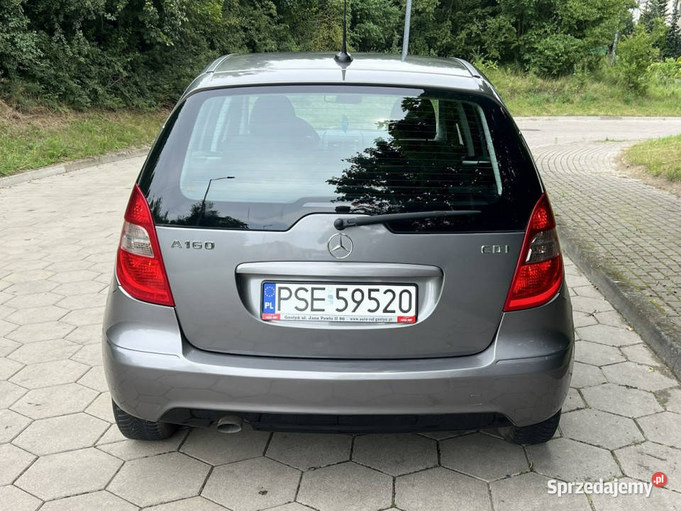 Mercedes A 160 Mercedes A 160 Zarejestrowany Mercedes-Benz Gostyń