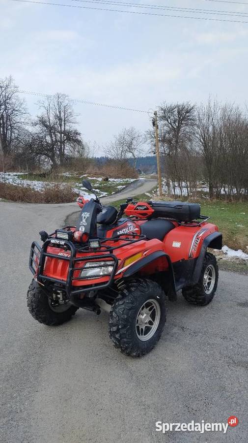 Arctic cat 700 4x4 quad L7e T3b zarejestrowany Przyszowa