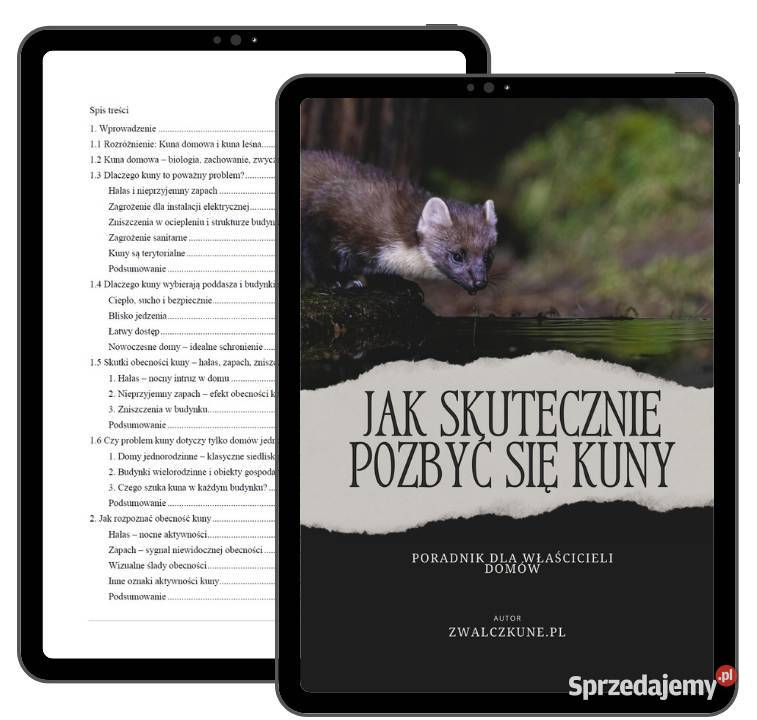 Ebook pozbyć się kuny z domu poddasza i auta lubelskie Poznań sprzedam