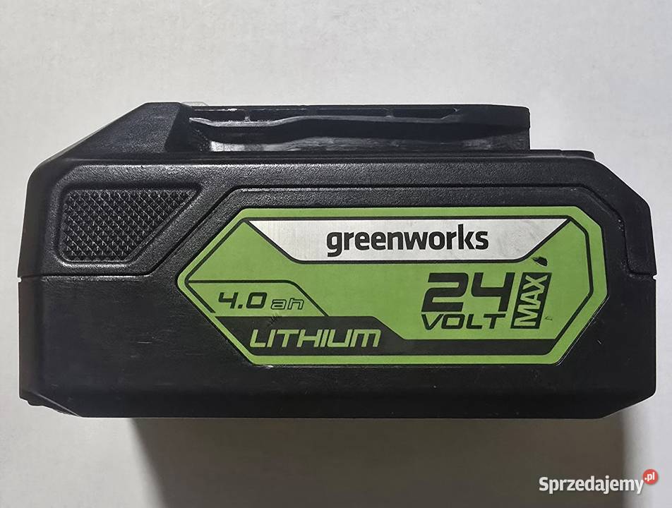 Akumulator litowojonowy Greenworks G24B4 24 V 40 Bobrówko sprzedam