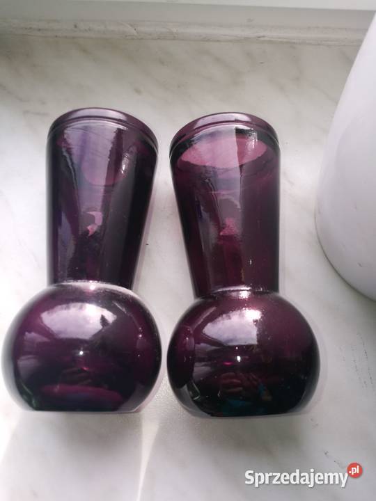 Wazonik prądniczanka fiolet bakłażan