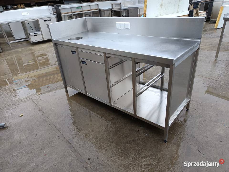 Szafka nierdzewna gastronomiczna blat nierdzewny Biznes i Przemysł małopolskie