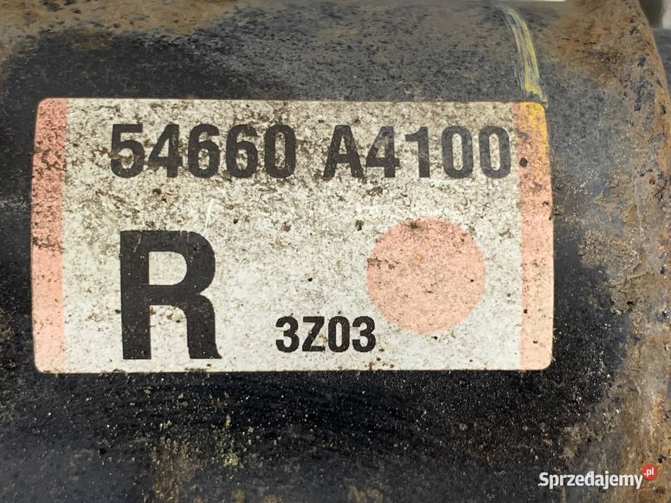 AMORTYZATOR PRAWY PRZÓD KIA CARENS IV 17 SUV podkarpackie