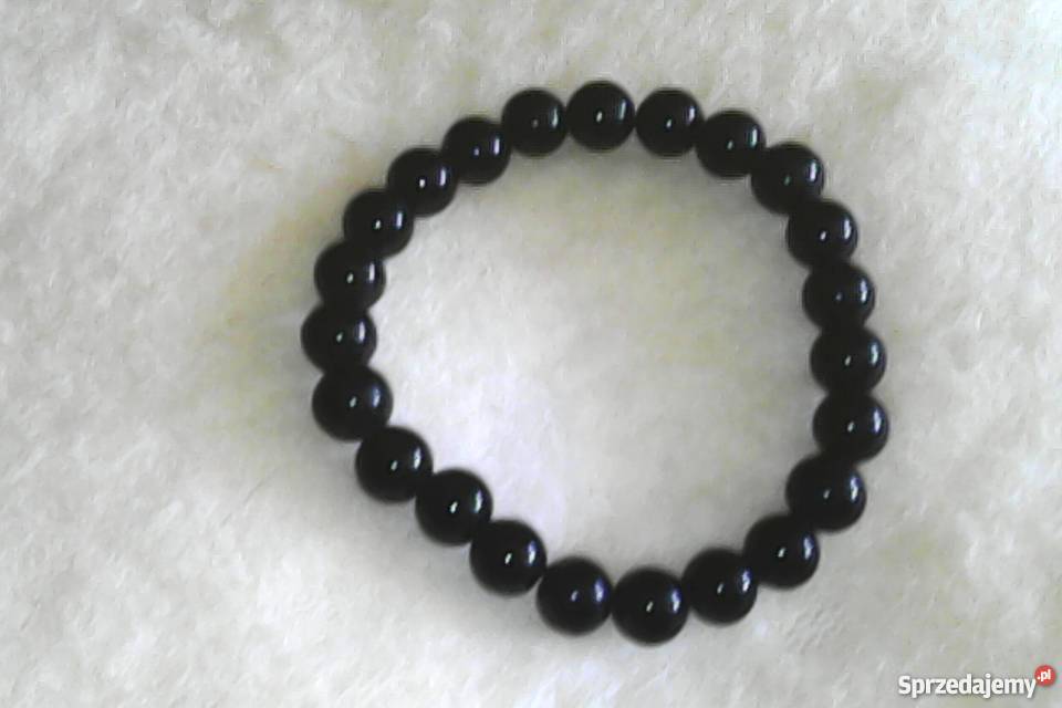 BRANSOLETKA koralik czarna sprzedam