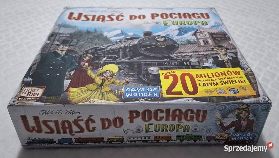 Gra planszowa Wsiąść do pociągu Europa Days of Czeladź sprzedam