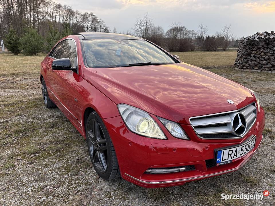 Mercedes W207 35 benzyna 317KM lubelskie Radzyń Podlaski