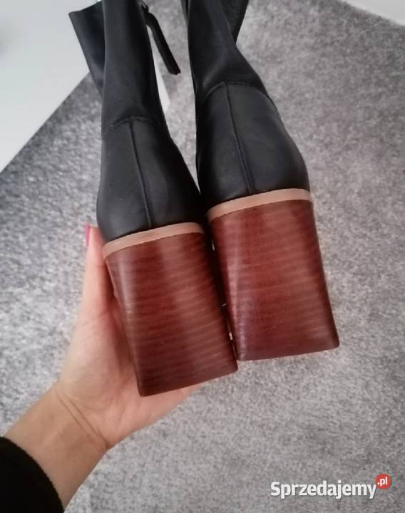 nowe skórzane botki Asos rozmiar 37 Lublin