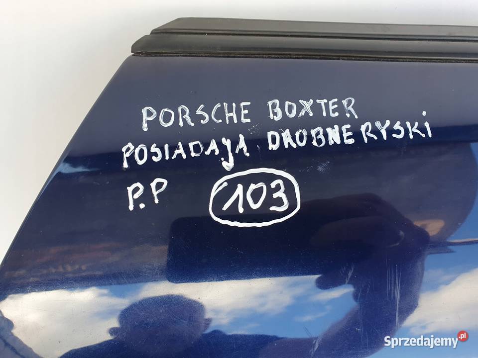 Porsche Boxster 986 PRZEDNIE DRZWI PRAWE przód Janów sprzedam