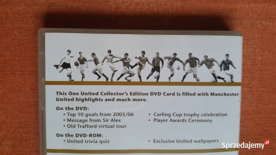 ONE UNITED Manchester United Card dvd romvideo Puławy