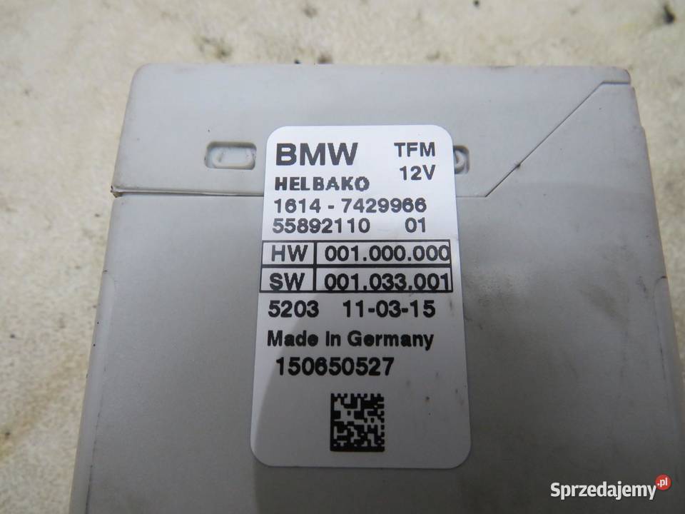 MODUŁ STEROWNIK POMPY PALIWA BMW I3 REX sprzedam