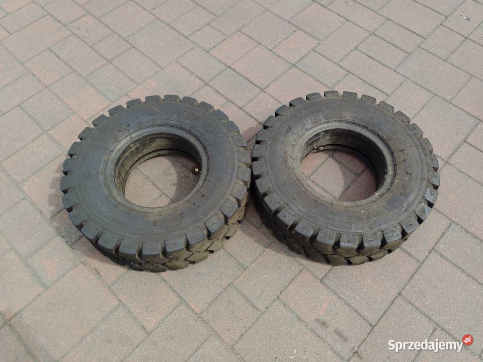 Opony pompowane do wózka widłowego 65010 14PR Witkowo sprzedam