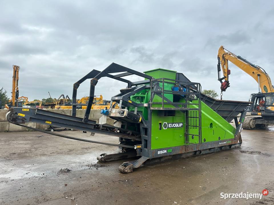 Kruszarka szczękowa Terex Evoquip Bison 100 Zator