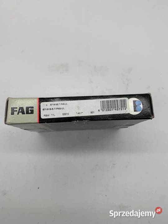 FAG B71918ETP4S Łożysko D125mm Warszawa