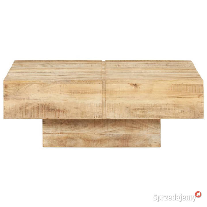 Stolik kawowy 80x80x28 lite drewno mango mazowieckie Warszawa