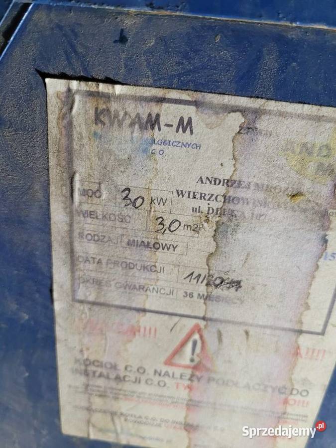 Kocioł CO Lubojenka