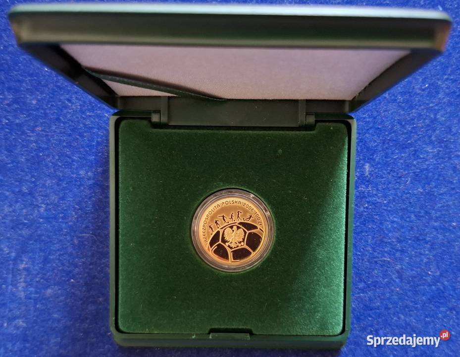 Złota Moneta Kolekcjonerska MŚ w Piłce Nożnej Gliwice