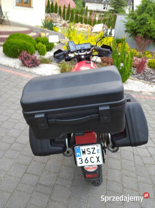 Motocykl turystyczny Yamaha 400XS czerwony Szydłowiec