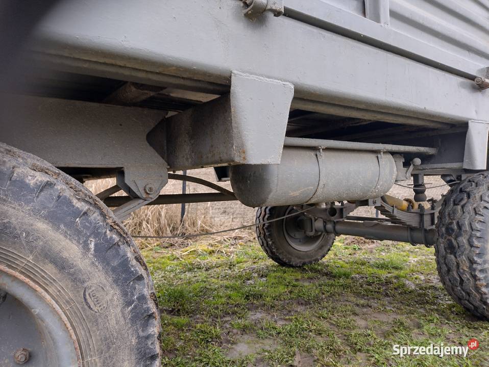 Rozrzutnik obornika dwuosiowy IDEALNY Spławy Pierwsze