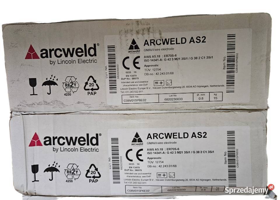 DRUT SPAWALNICZY do migomatu ARCWELD Fi 08 5