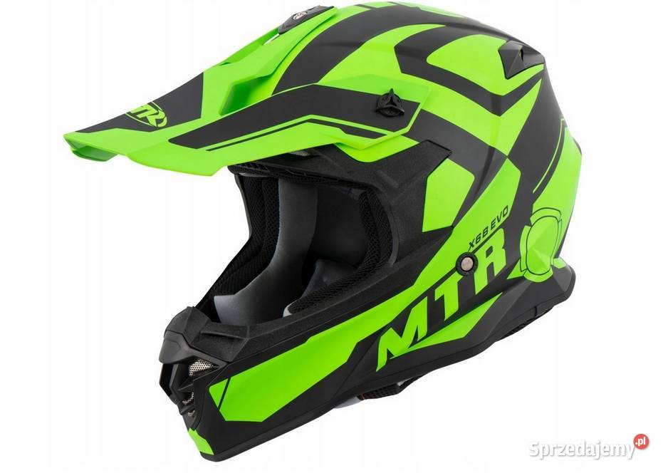 Kask motocyklowy MTR X6B homologacja cross Sosnowiec