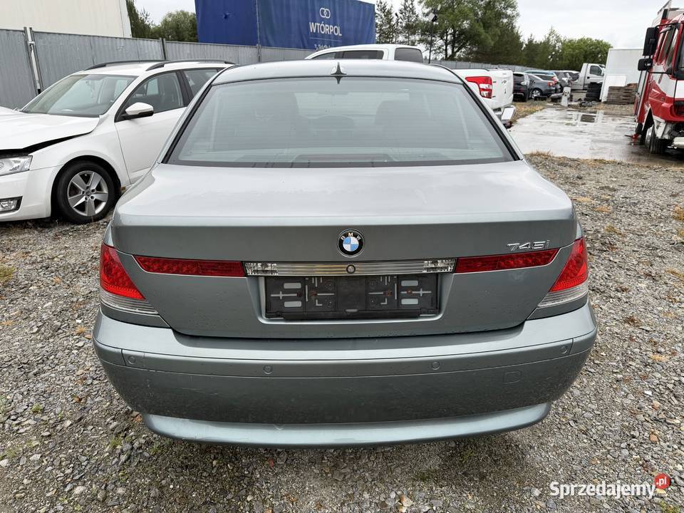 BMW Seria 7 745i 44 V8 2003r 470 Skóra Automat 333KM Prudnik