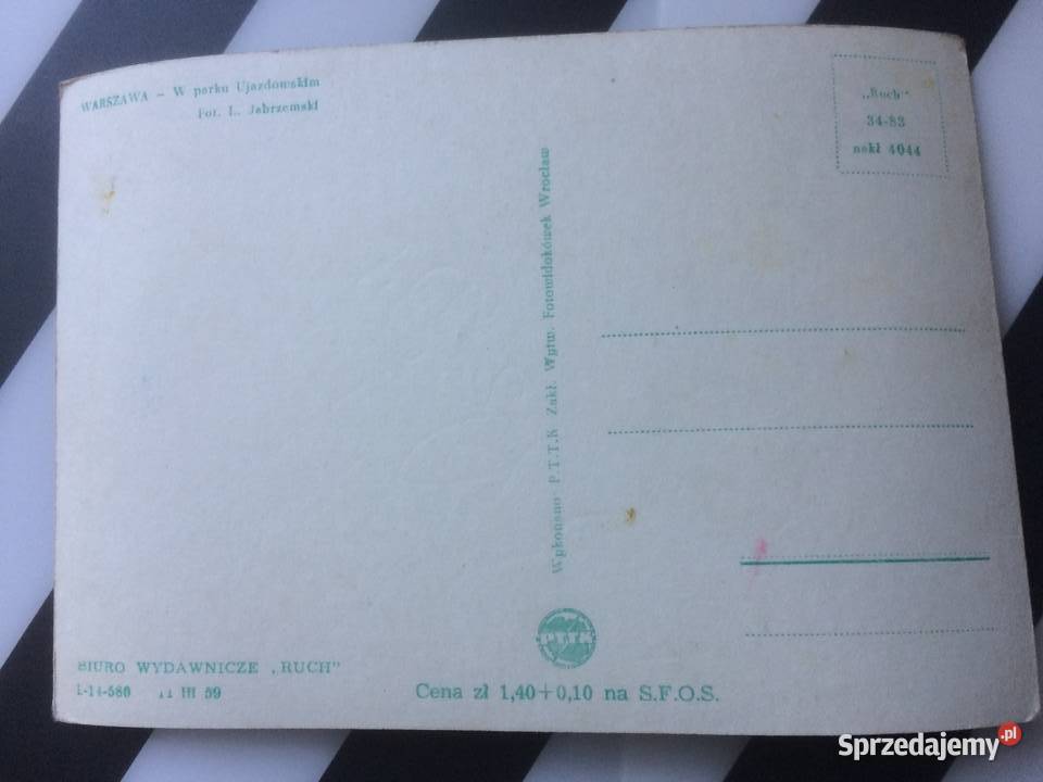 1078 Widokówka Warszawa Szczecin sprzedam