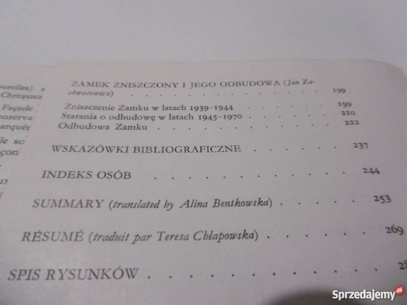 ZAMEK KRÓLEWSKI W WARSZAWIE ARCHITEKTURA LUDZIE historia, archeologia Książki naukowe i popularnonaukowe Opole