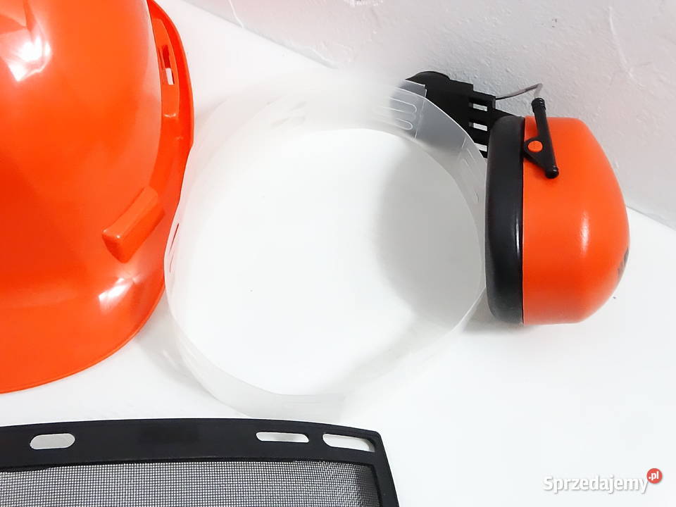 Kask Leśny Zestaw Ochronny Xervex Przyłbica Biłgoraj