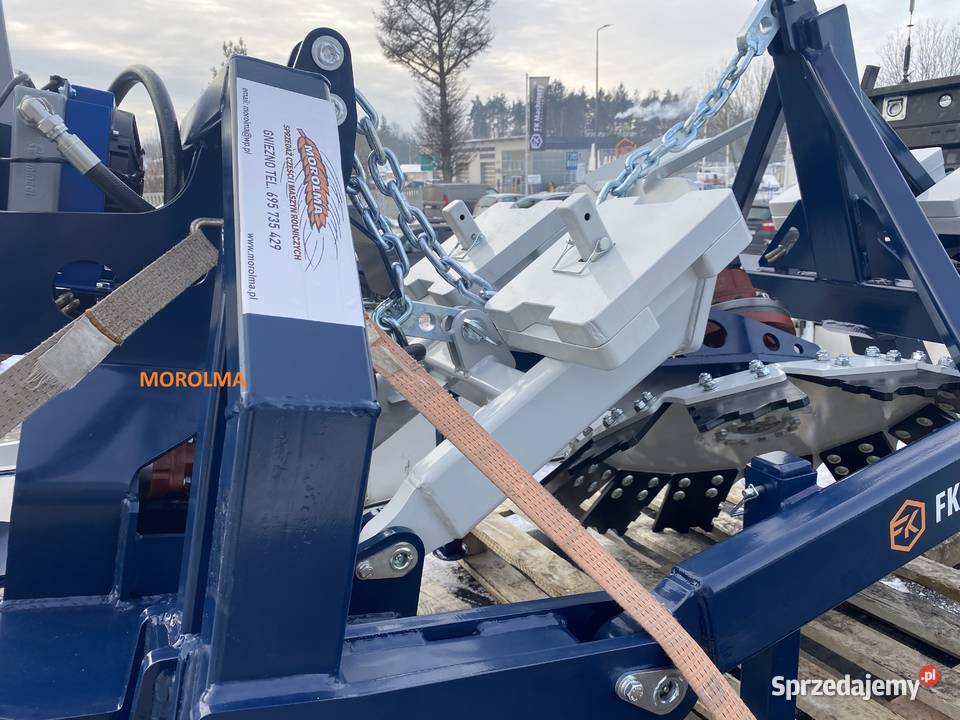 HIT Pług leśny aktywny FK MACHINERY 1talerzowy z lubelskie