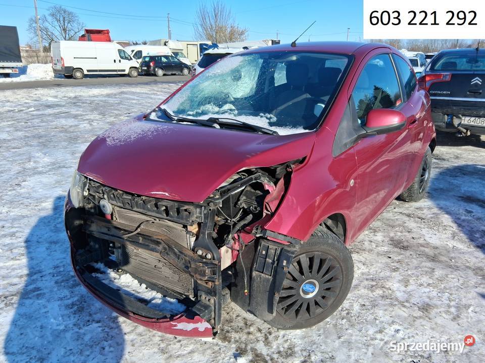 Ford KA 2009 12 benzyna uszkodzony 141026km Ogrodzieniec