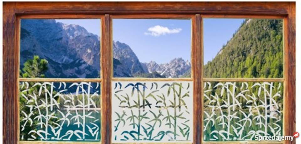 Folia dekoracyjna matująca Piaskowane szkło Dekoracje i ozdoby Skierniewice