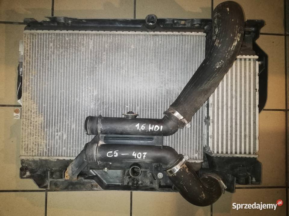 chłodniceobudowa 1620 HDI Peugeot 407 Citroen C5 Piotrków Trybunalski