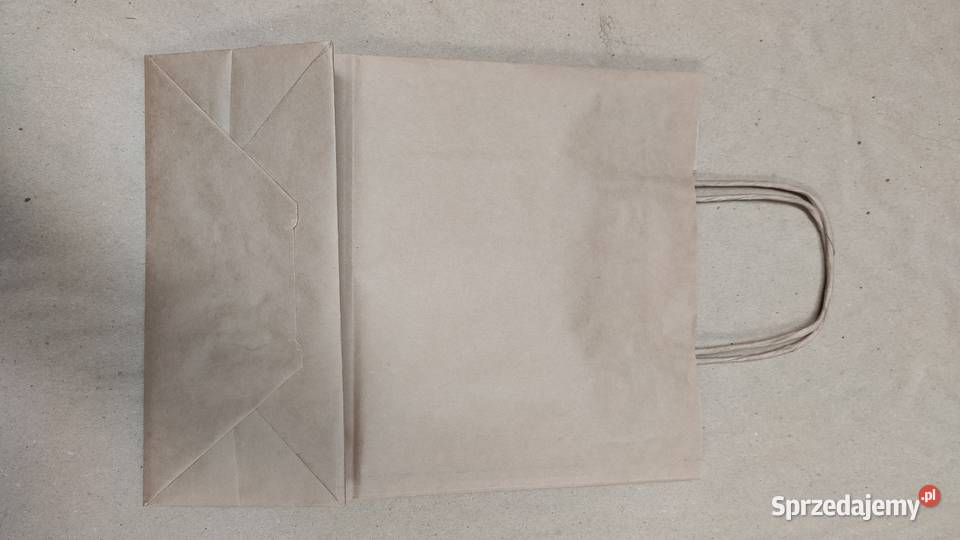 Torba Papierowa Ekologiczna 32x12x41 33x16x38 Katowice