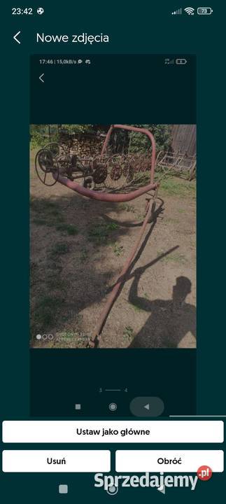 Grabiarka zgrabiarka 6cio gwiazdkowa