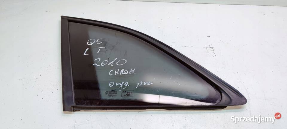 SZYBA KAROSERYJNA LEWY TYŁ AUDI Q5 8R CHROM ORYG śląskie Przystajń