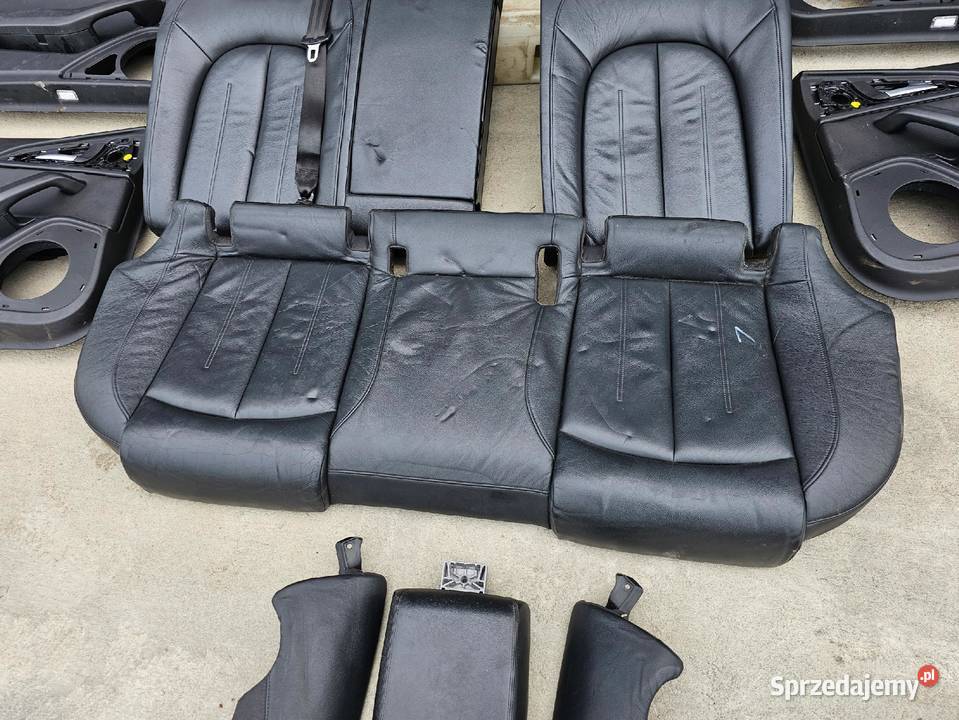 FOTEL FOTELE SKÓRA AUDI A6 C7 SEDAN AVANT KOMBI śląskie Przystajń