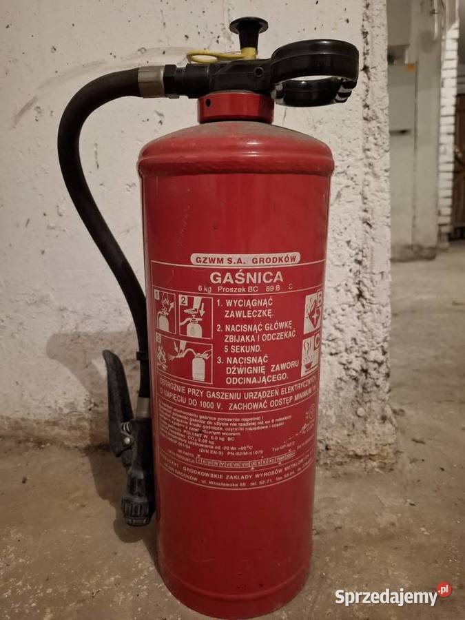 Gaśnica proszkowa BC 6 Kraków