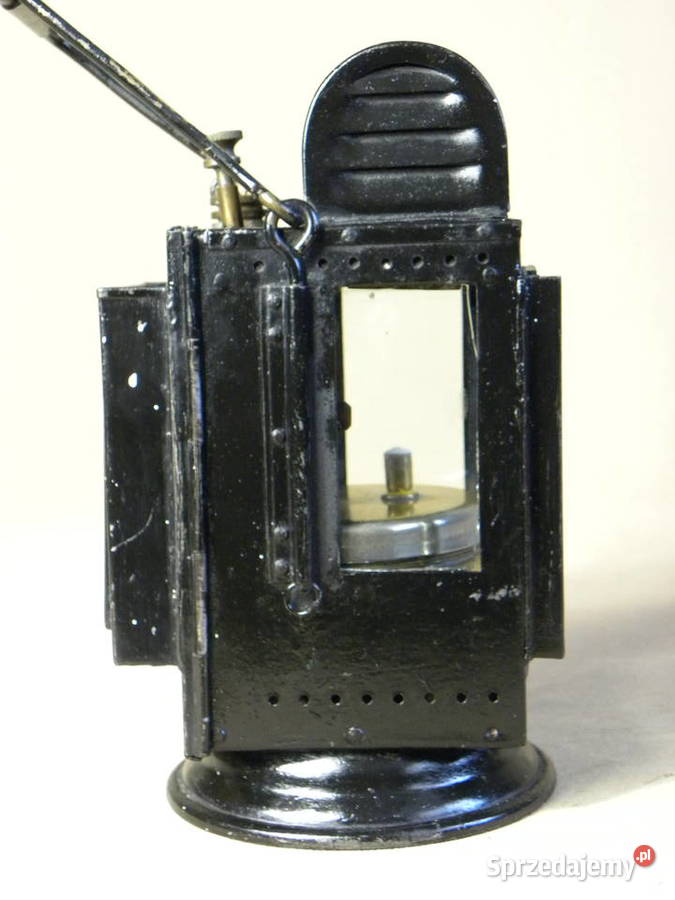 Kolekcjonerska karbidowa lampa kolejowa wz 1948