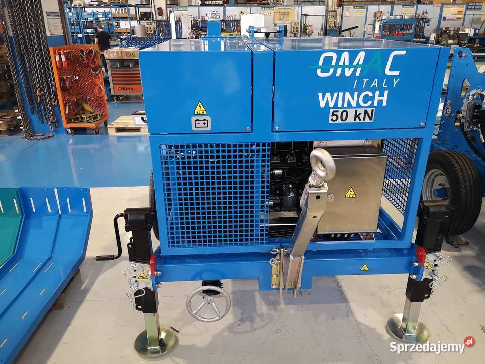 Wciągarka kablowa OMAC F20850 5 ton Pozostałe wielkopolskie Jarocin